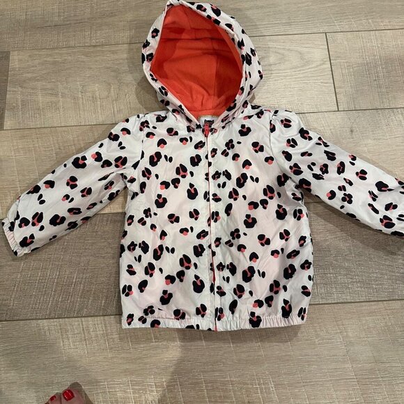 GYMBOREE LINED RAIN HOODED COAT WITH CAT EARS 2T - Picture 1 of 7